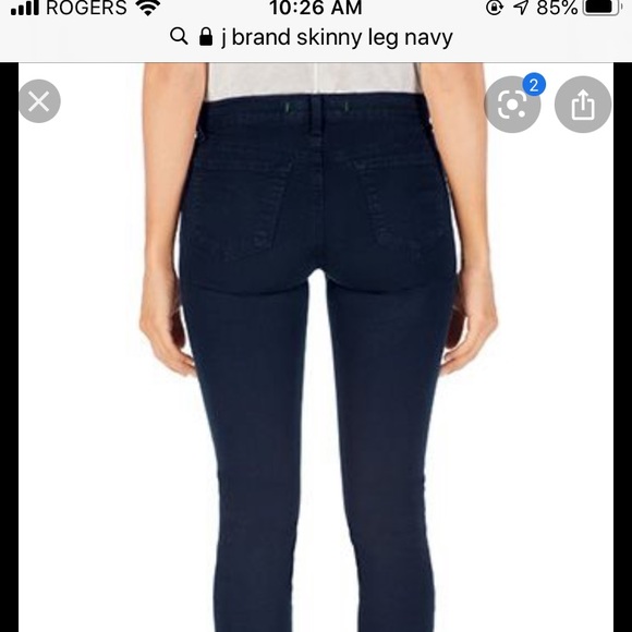 J Brand 811 Mid-rise Skinny Jean - Picture 2 of 8